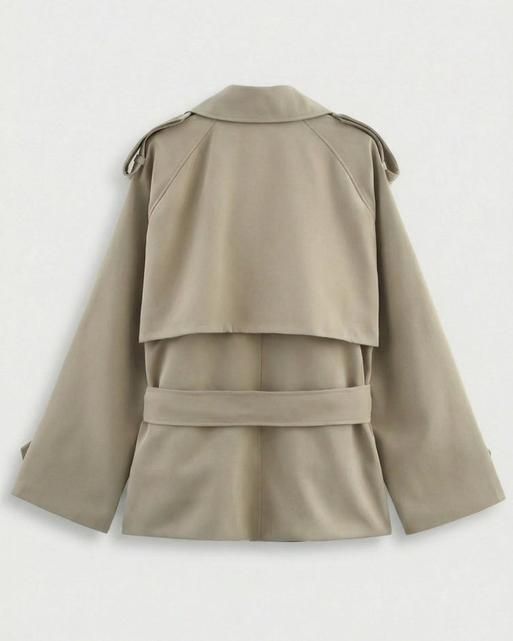 Trench Corto Stile Classico