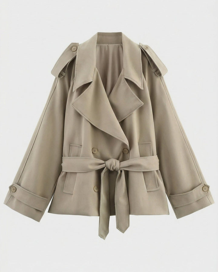 Trench Corto Stile Classico