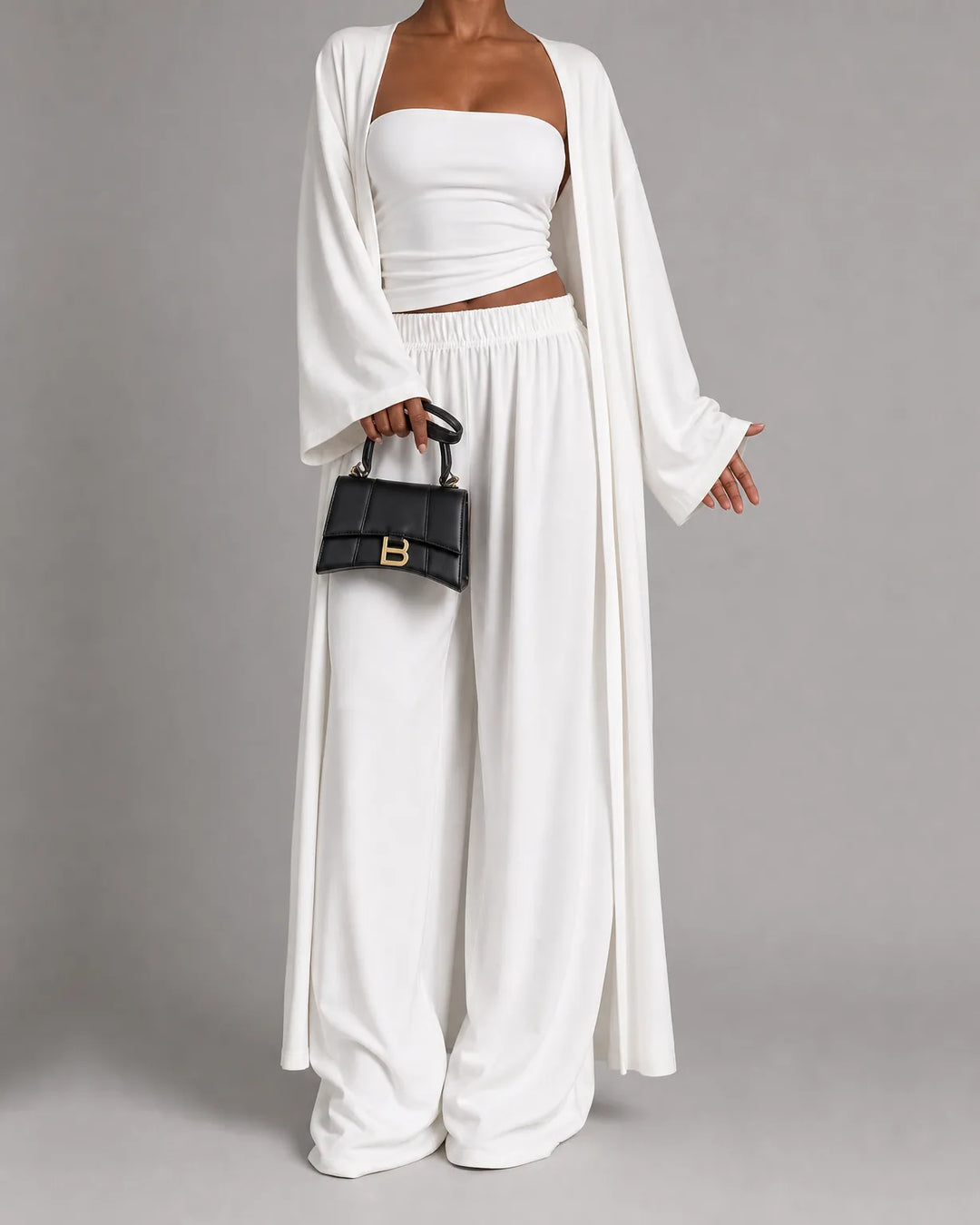 Completo Tre Pezzi con Pantalone Largo