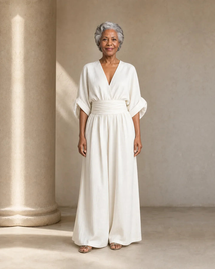 Completo Pantalone con Fascia in Vita
