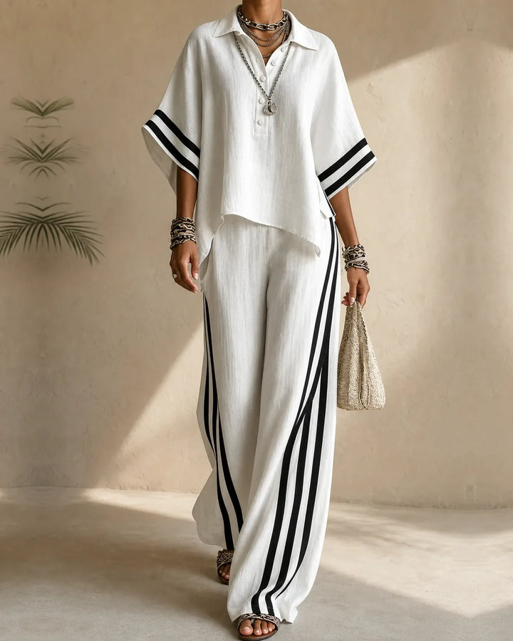 Completo Pantalone con Bande Laterali
