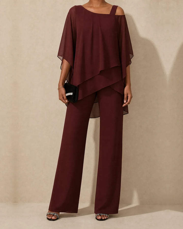 Completo Monospalla con Pantalone Palazzo