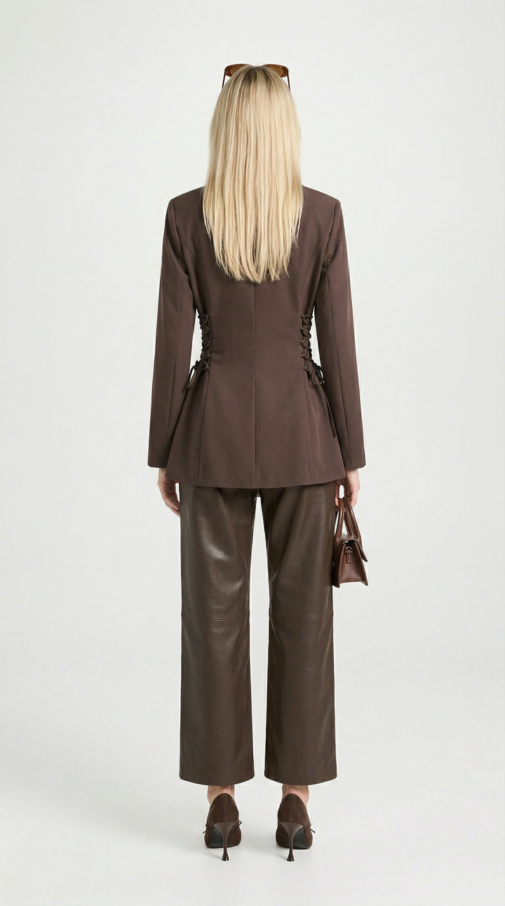 Blazer Sartoriale con Lacci