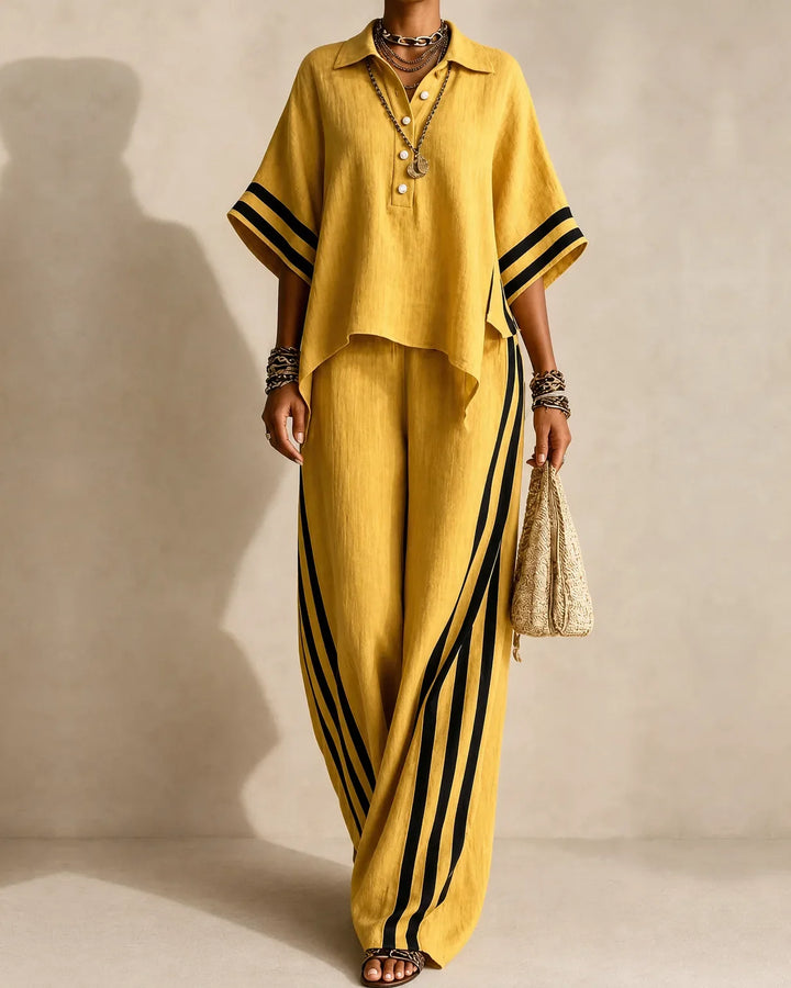 Completo Pantalone con Bande Laterali